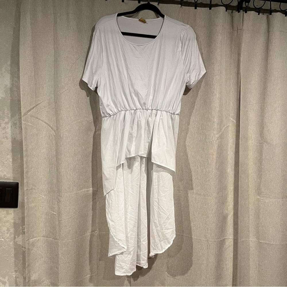 White high low top